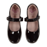LELLI KELLY Daisy Black Patent Shoes G Fit